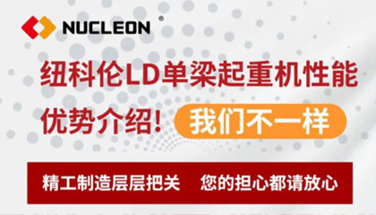 紐科倫LD單梁起重機(jī)性能優(yōu)勢(shì)介紹！我們不一樣